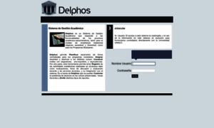 Delphos.uniacc.cl thumbnail