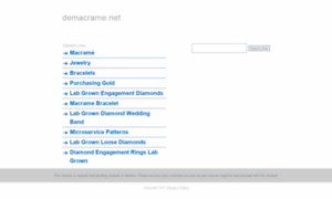 Demacrame.net thumbnail