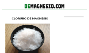 Demagnesio.com thumbnail