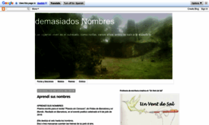 Demasiados-nombres.blogspot.com.es thumbnail