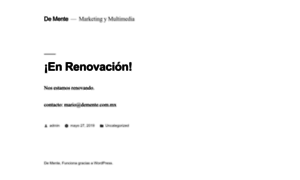 Demente.com.mx thumbnail