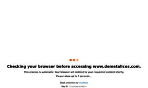 Demetalicos.com thumbnail