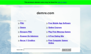 Demre.com thumbnail