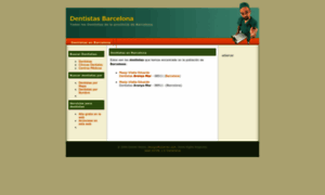 Dentistasbarcelona.com thumbnail