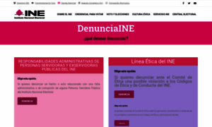 Denuncias-oic.ine.mx thumbnail