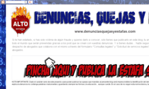 Denuncias-quejas-estafas.blogspot.com.es thumbnail