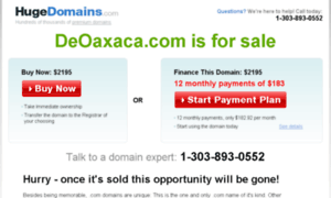 Deoaxaca.com thumbnail