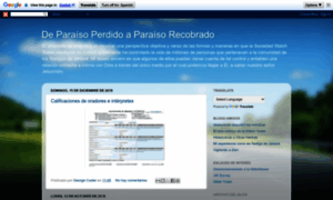 Deparaisoperdidoaparaisorecobrado.blogspot.com thumbnail