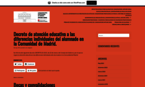 Departamentodeorientaciondelconservatorioarturosoria.wordpress.com thumbnail