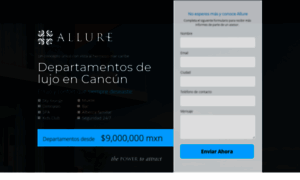 Departamentosencancun.allure.mx thumbnail