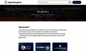 Deportes.gob.ar thumbnail