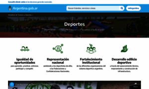 Deportes.gov.ar thumbnail