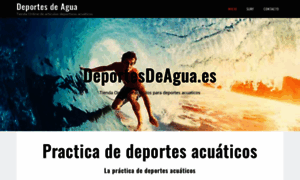 Deportesdeagua.es thumbnail