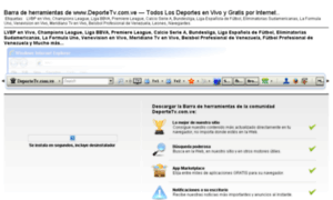 Deportetvcomve.media-toolbar.com thumbnail