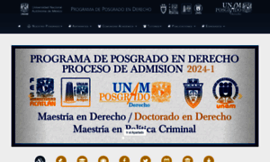 Derecho.posgrado.unam.mx thumbnail