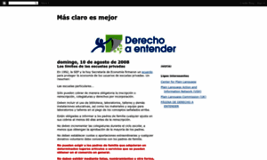 Derechoaentender.blogspot.com thumbnail