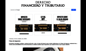 Derechofinancierotributario.com thumbnail