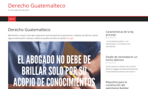 Derechoguatemalteco.org thumbnail