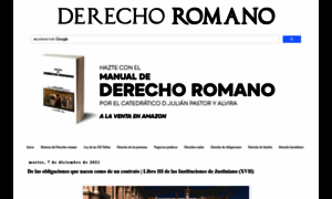 Derechoromano.es thumbnail