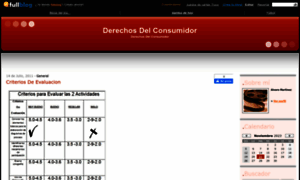 Derechosconsumidor.fullblog.com.ar thumbnail