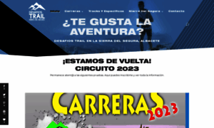 Desafiostrailsierradelsegura.com thumbnail