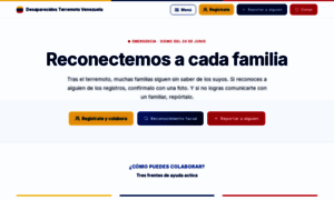 Desaparecidosterremotovenezuela.com thumbnail