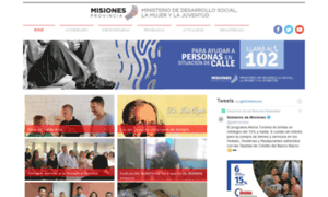 Desarrollosocial.misiones.gov.ar thumbnail