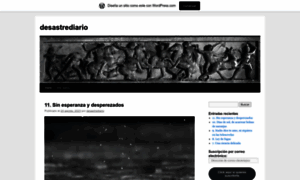 Desastrediario.wordpress.com thumbnail