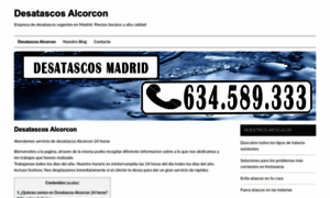 Desatascos-alcorcon.es thumbnail