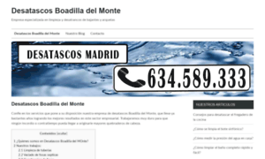 Desatascos-boadilladelmonte.es thumbnail