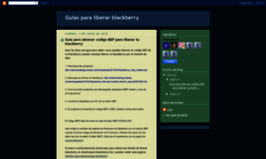 Desbloquearblackberryporimei.blogspot.com thumbnail