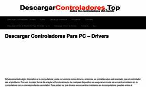 Descargarcontroladores.top thumbnail