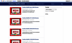 Descargarcookiesnetflix.blogspot.cl thumbnail