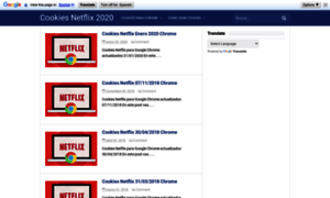 Descargarcookiesnetflix.blogspot.com.es thumbnail