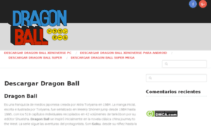 Descargardragonball.com thumbnail