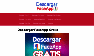 Descargarfaceapp.com thumbnail