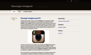 Descargarinstagram.wordpress.com thumbnail
