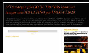 Descargarjuegodetronoshdlatino.blogspot.com thumbnail