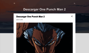 Descargaronepunchman2.blogspot.com thumbnail