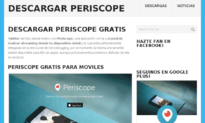 Descargarperiscope.com thumbnail