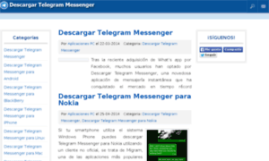 Descargartelegrammessenger.com thumbnail