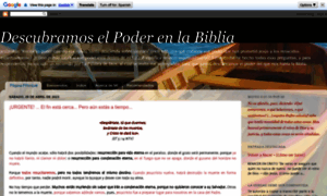 Descubramospoderenlabiblia.blogspot.com thumbnail