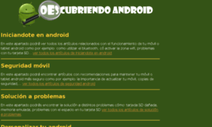 Descubriendoandroid.com thumbnail