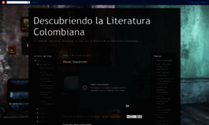 Descubriendolaliteraturacolombiana.blogspot.com thumbnail