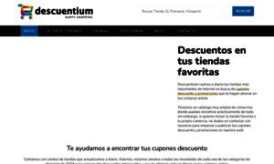 Descuentium.com thumbnail