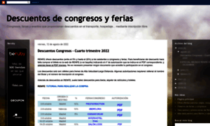 Descuentoscongresosyferias.blogspot.com thumbnail