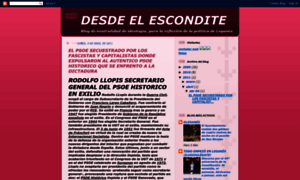 Desdeelescondite.blogspot.com thumbnail