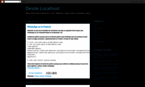 Desdelocalhost.blogspot.com.es thumbnail