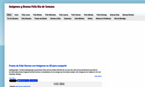 Deseosfelizdiadesemana.blogspot.co.uk thumbnail