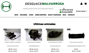 Desguacemalvarrosa.com thumbnail